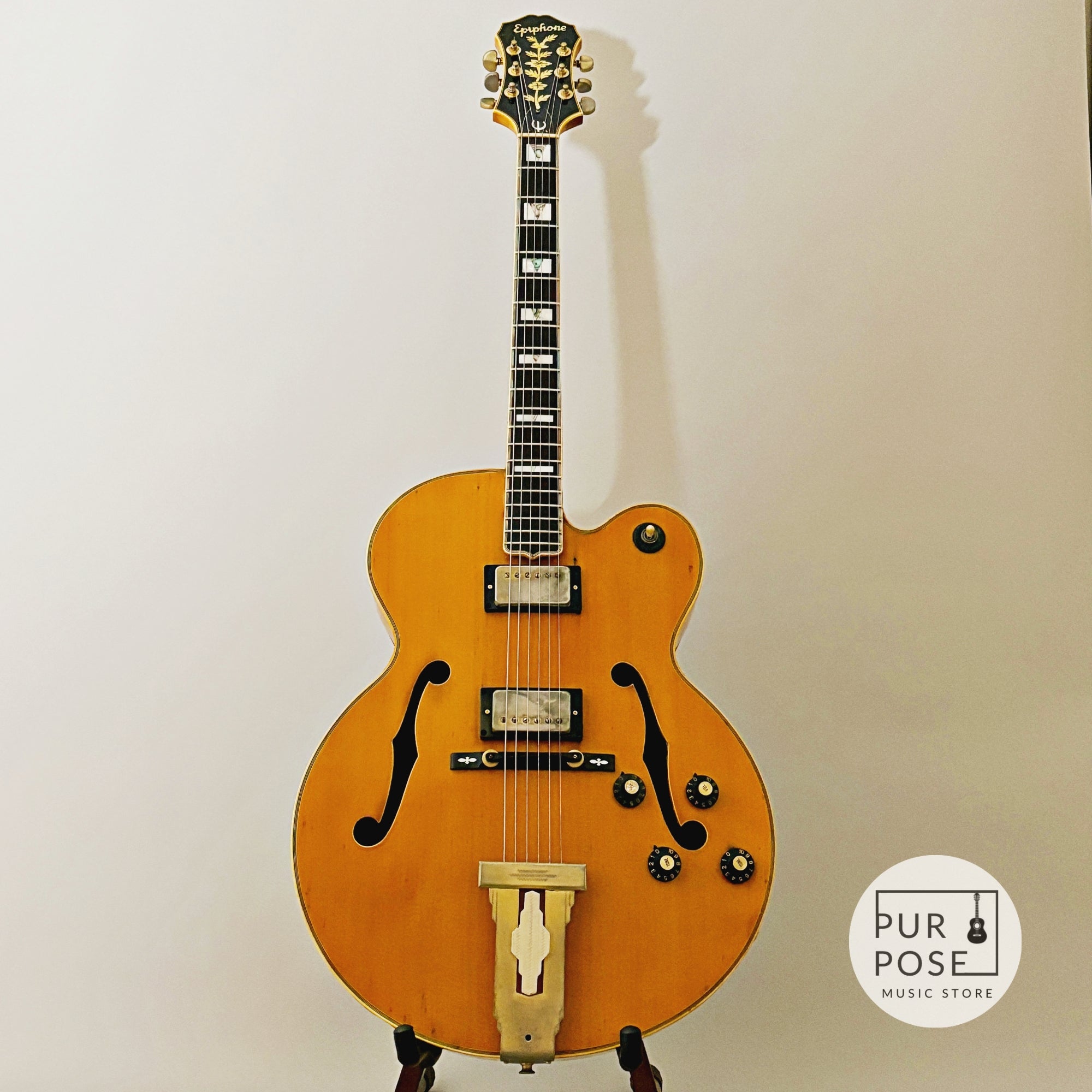 【中古/試奏動画あり】Epiphone Emperor Blue label フルアコ 日本製 1980年製